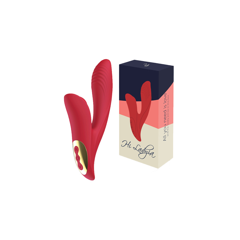 VibrantLove G-Spot Liquid Silicone Vibrator(203*34.5*83mm)