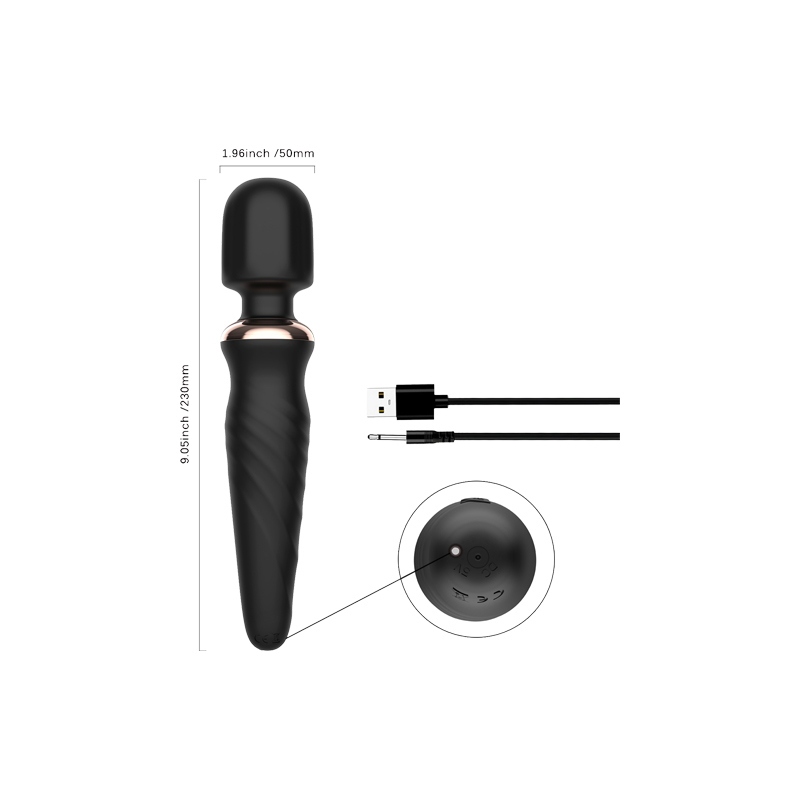 VibrantLove Bullet Vibrator Massage Wand(23*5.0cm)