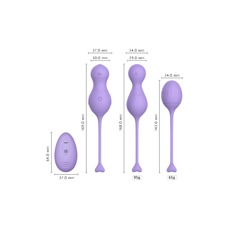 VibrantLove Kegel Balls Remote Controlled Vibes