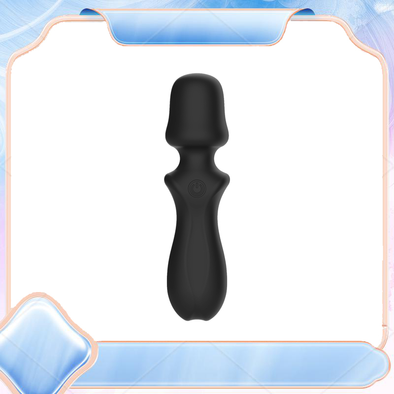 VibrantLove Wand Vibes Liquid Silicone Vibrator(13.9*3.75*3.59cm)