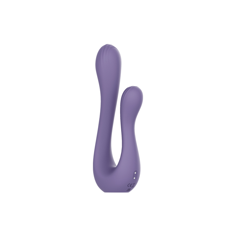 VibrantLove Violet Silicone G-Spot Vibrator(19.2*7.6*4.2cm)