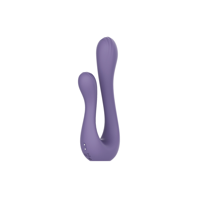VibrantLove Violet Silicone G-Spot Vibrator(19.2*7.6*4.2cm)