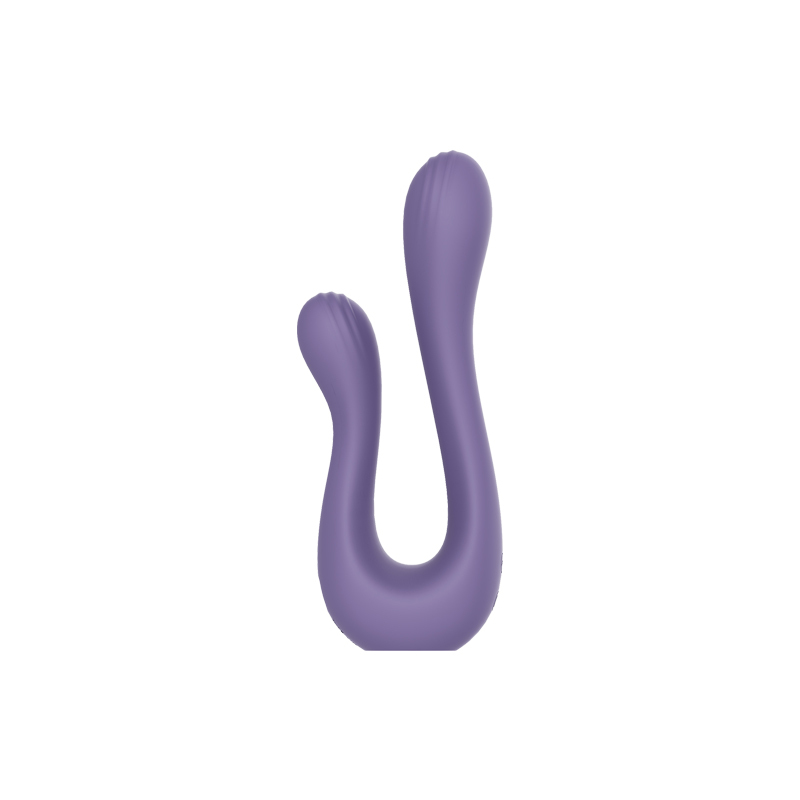 VibrantLove Violet Silicone G-Spot Vibrator(19.2*7.6*4.2cm)