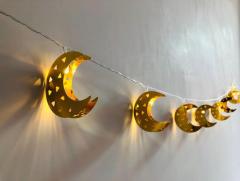 Ramadan Eid moon LED string light