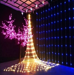 LED waterfall curtain window garland light