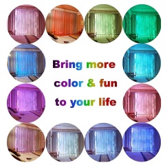 LED RGB 16 colors Christmas garland curtain window light