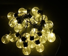 solar powered / plug - in cheap G50 LED string light for Christmas party festival decoration