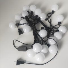 5m 20LED G50 globe string light for holiday decoration