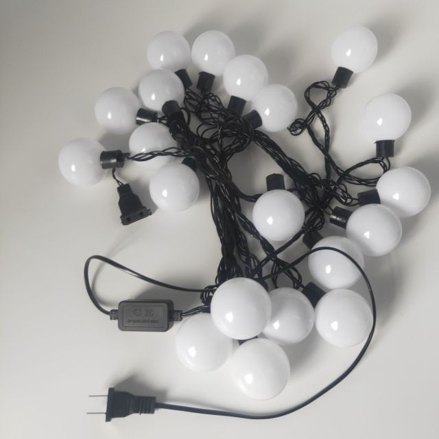 5m 20LED G50 globe string light for holiday decoration