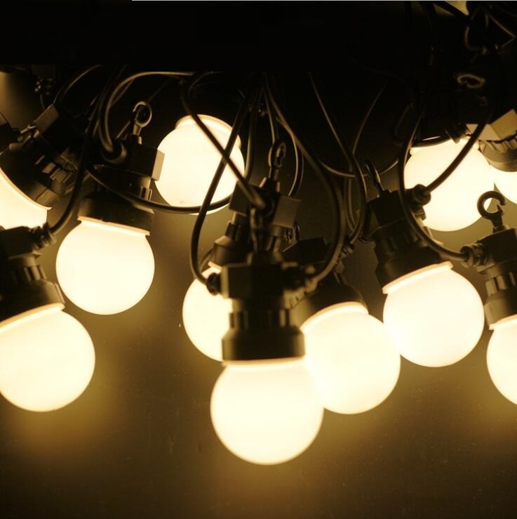 Amazon hot selling LED waterproof high quality G50 string lights for outdoor Christmas decoration