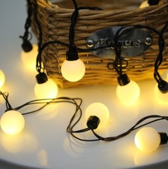 5m 20LED G50 globe string light for holiday decoration