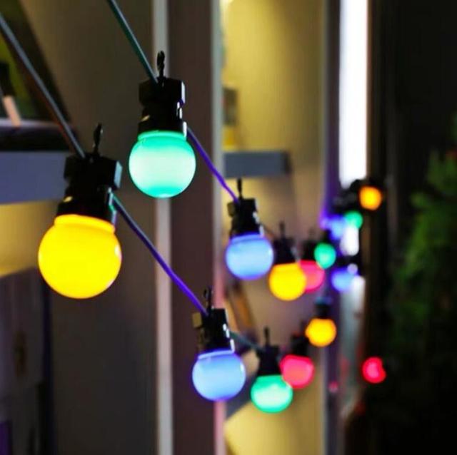 Amazon hot selling LED waterproof high quality G50 string lights for outdoor Christmas decoration