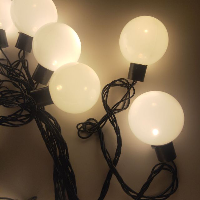 5m 20LED G50 globe string light for holiday decoration