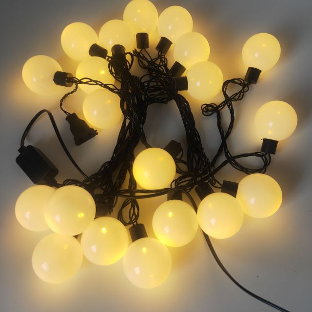 5m 20LED G50 globe string light for holiday decoration