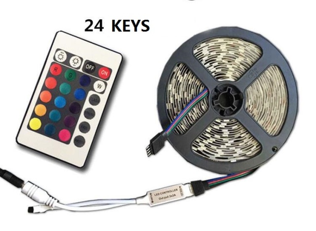 RGB LED trip light with remote for home/ festival decoration