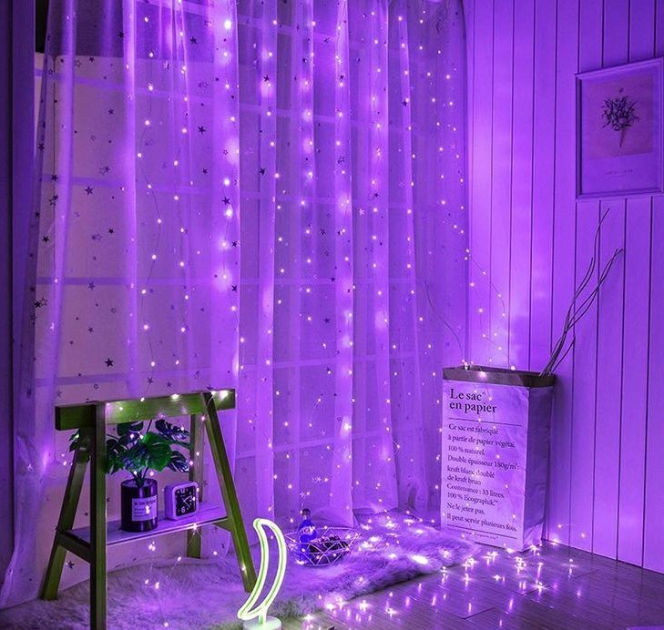 Amazon hot selling 3*3m 300LED USB copper string lights for home party Christmas decoration