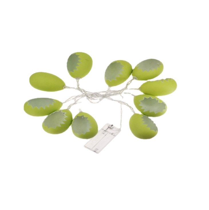 Battery powered 10 LED 20LED Egg Easter Day string light