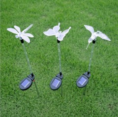 solar outdoor waterproof garden butterfly string light