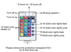 waterproof 17 colors 5m 10m solar RGB color changing copper string lights for christmas