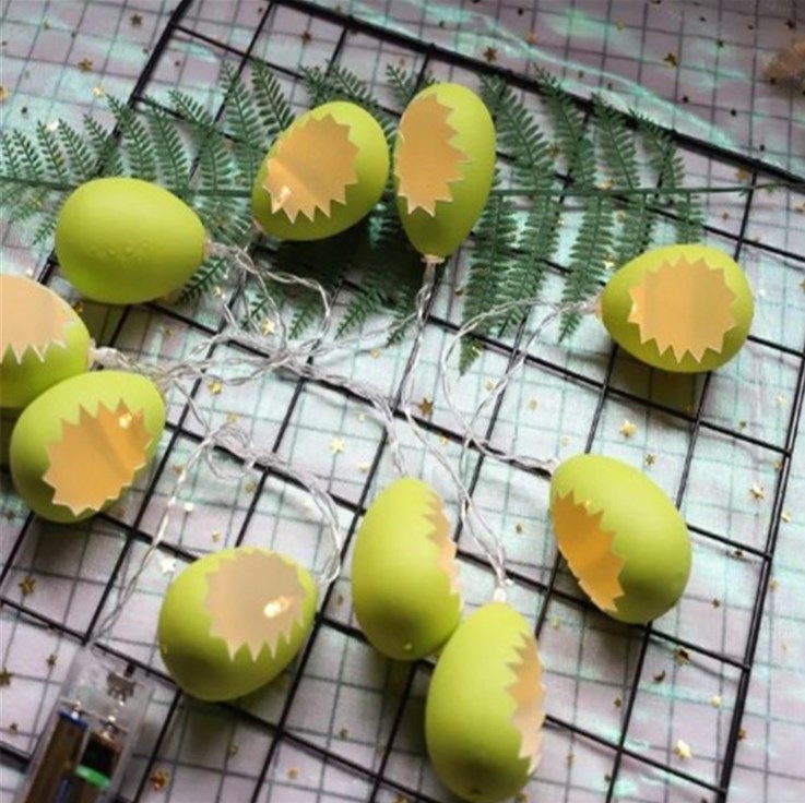 Battery powered 10 LED 20LED Egg Easter Day string light