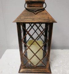 waterproof solar LED candle lantern light for garden