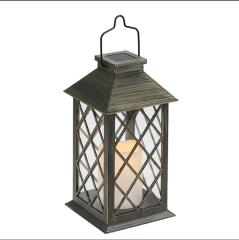 waterproof solar LED candle lantern light for garden