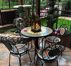 waterproof solar LED candle lantern light for garden