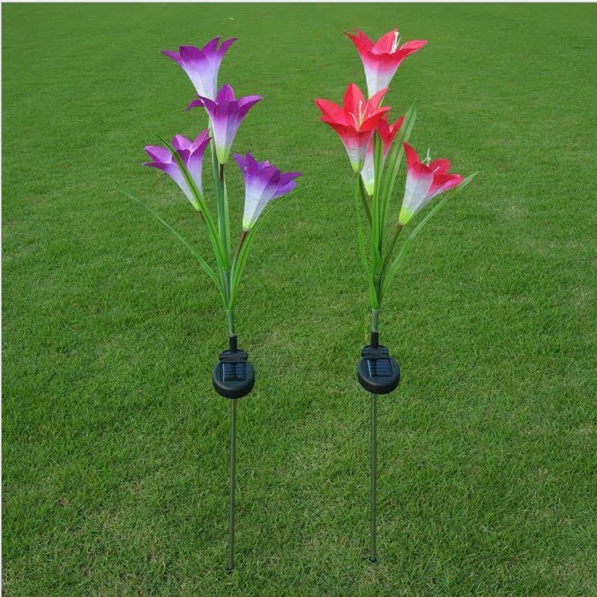 outdoor waterproof LED solar violet light for garden /park