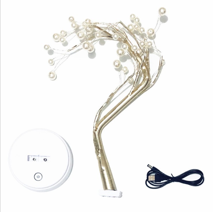 USB + Battery Powered Fairy Bonsai Tree Light With 108 LED Night lamp for home decoration