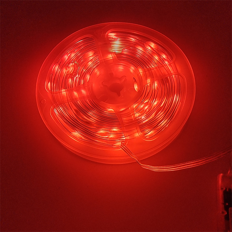 USB powered App + Remote control 5m 10m programmable rgb led christmas lights