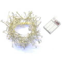 LED fireworks Christmas tree light Outdoor Warm white