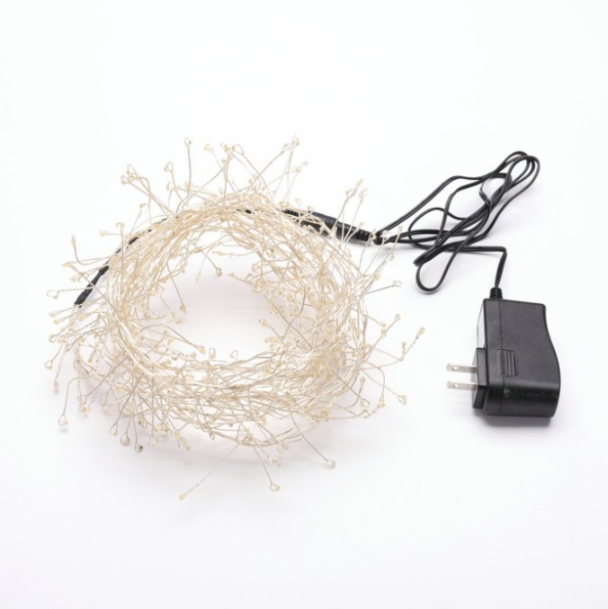 LED fireworks Christmas tree light Outdoor Warm white