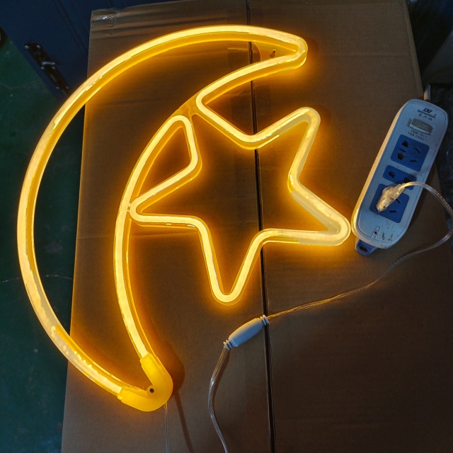 LED moon and star Projector light Ramadan Lights Outdoor