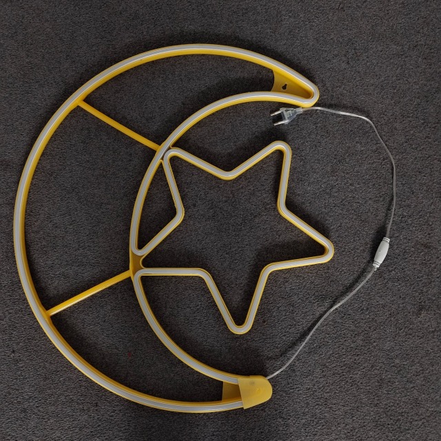 LED moon and star Projector light Ramadan Lights Outdoor