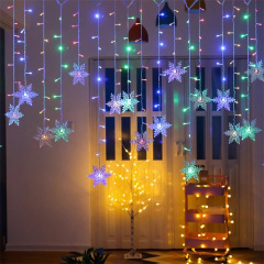 Snowflake Butterfly3.5m, 4m, 5m,10m home depot LED Christmas led icicle lights warm white