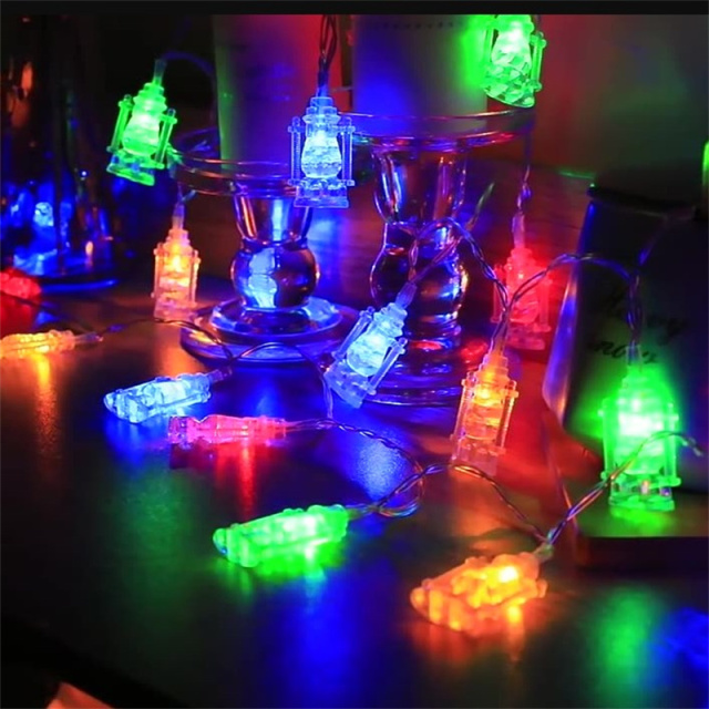 Ramadan Moon Star Led String lights EID Mubarak Muslim Decoration String Lights