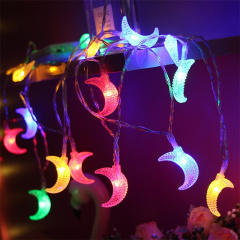 Ramadan Moon Star Led String lights EID Mubarak Muslim Decoration String Lights