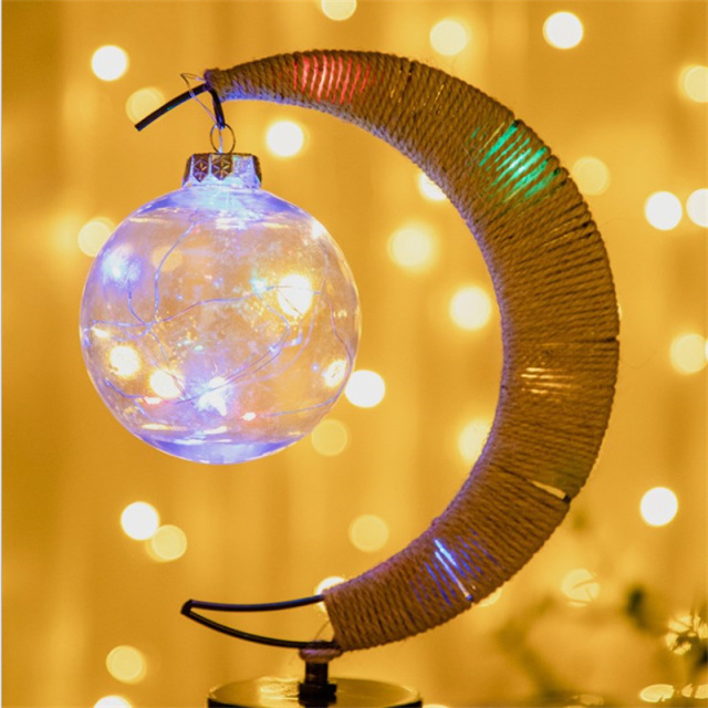 Ramadan Kareem Moon Table Lamp Desk Lamp Ramadan light Ramadan Eid Mubarak Muslim Moon Star Desktop Night light