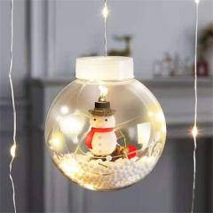 Ramadan LED wishing ball starry curtain lights New fashion ramadan eid mubarak decoration wishing ball led icicle curtain light