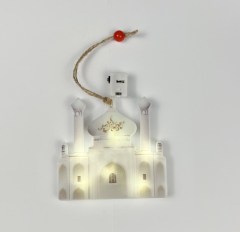 Mini Battery Powered Moon Star Ramadan Kareem LED light Ramadan hangin lights indoor