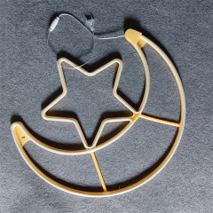 EID MUBARAK LED Home Ramadan Decorations Muslim Islamic Festival Party Decoration Ramadan Kareem moon&star Castle Gifts