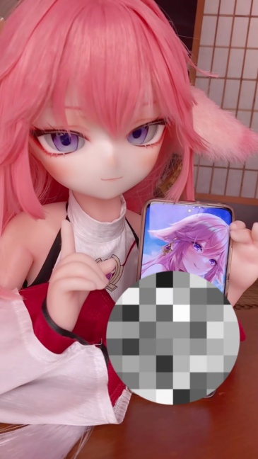 85cm Mozu Doll Fox2.0 - Realistic Anime Series Action Figures