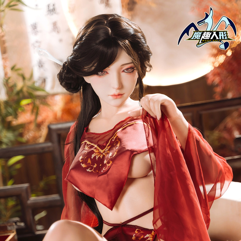 150cm Mozu Doll Ling Hong - Anime series articulated dolls made of silicone in a 1:1 scale Jelly boobs, eyelash and eyebrow implants.(Note: that the package does not include clothes)