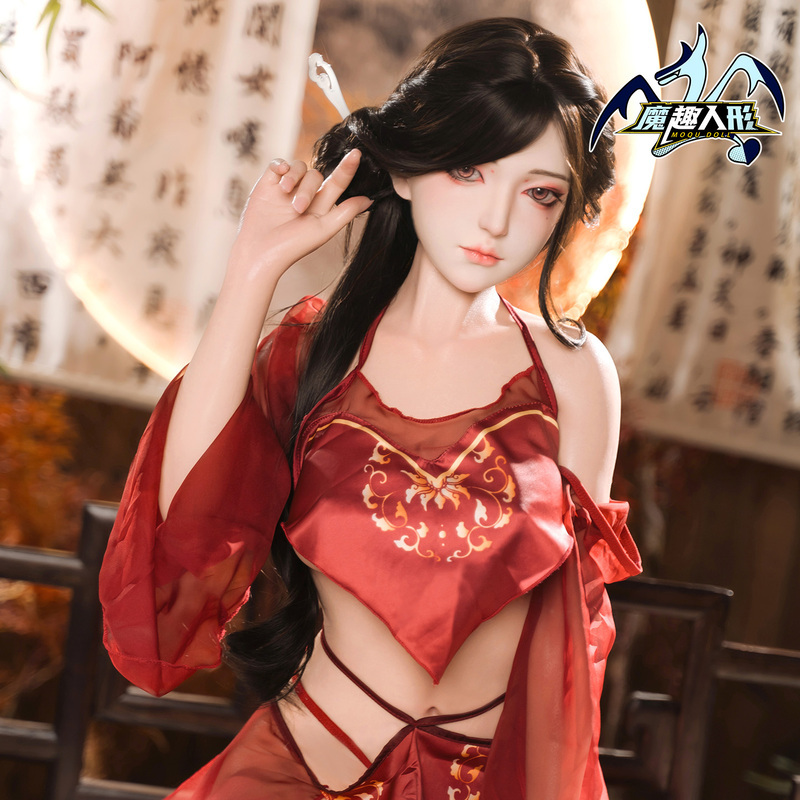 150cm Mozu Doll Ling Hong - Anime series articulated dolls made of silicone in a 1:1 scale Jelly boobs, eyelash and eyebrow implants.(Note: that the package does not include clothes)
