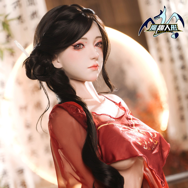 150cm Mozu Doll Ling Hong - Anime series articulated dolls made of silicone in a 1:1 scale Jelly boobs, eyelash and eyebrow implants.(Note: that the package does not include clothes)