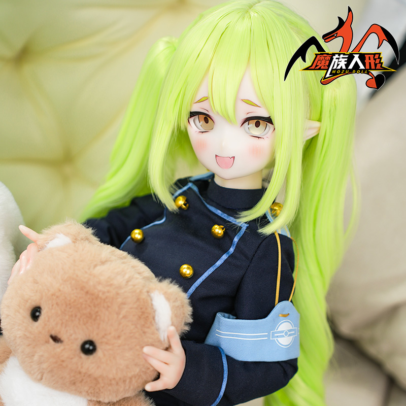 65cm Mozudoll Nozomi Head with Makeup —— Fit Doll Bodies of the Same Size