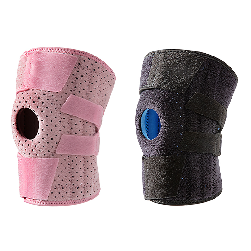 Men And Women Sports Adjustable Knee Brace With Side Stabilizers & Patella Gel Pads For Knee Suppor