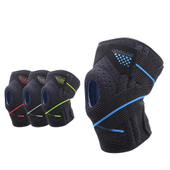 Unisex Neoprene Sports Knee Brace Cross Border Running Fitness Support Mountain Riding Knee Protector Customizable Logo Knee