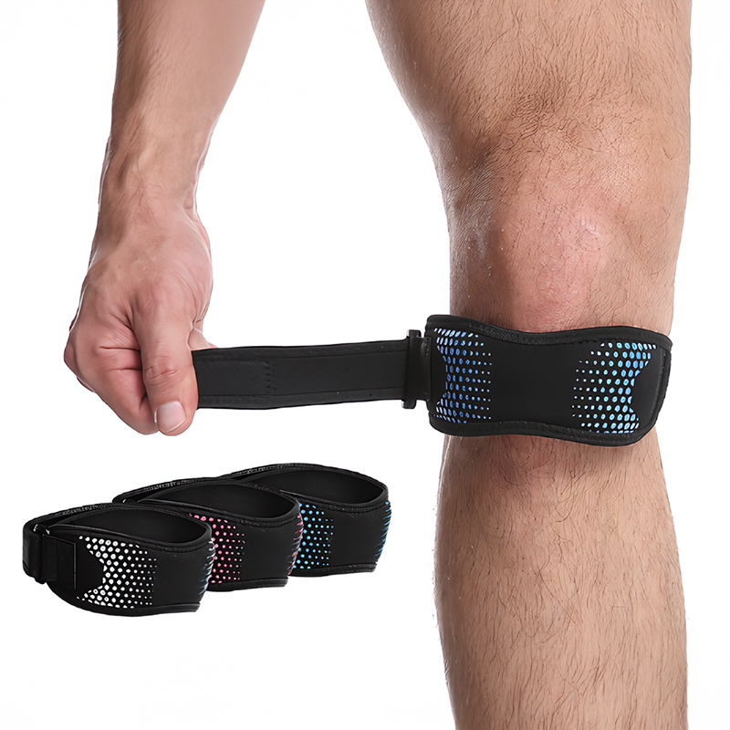 Knee Stabilizer Support Pain Relief Adjustable Tendonitis Knee Support Strap Patella Protector Basketball Running Volleyball