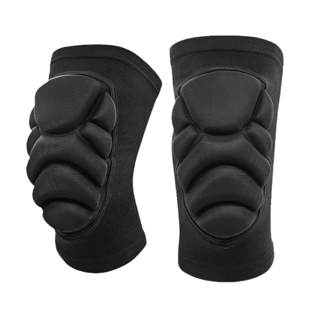 Lightweight Thick Polyester/Nylon Professional Protection Non-Slip Pull-On Pole Dance Knee Pads Memory Foam Cushion Soft Smooth